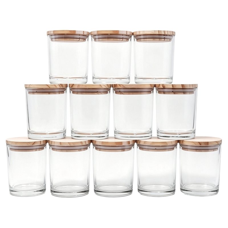 Candle Making Jars With Lids - M11K – do produkcji świec, do