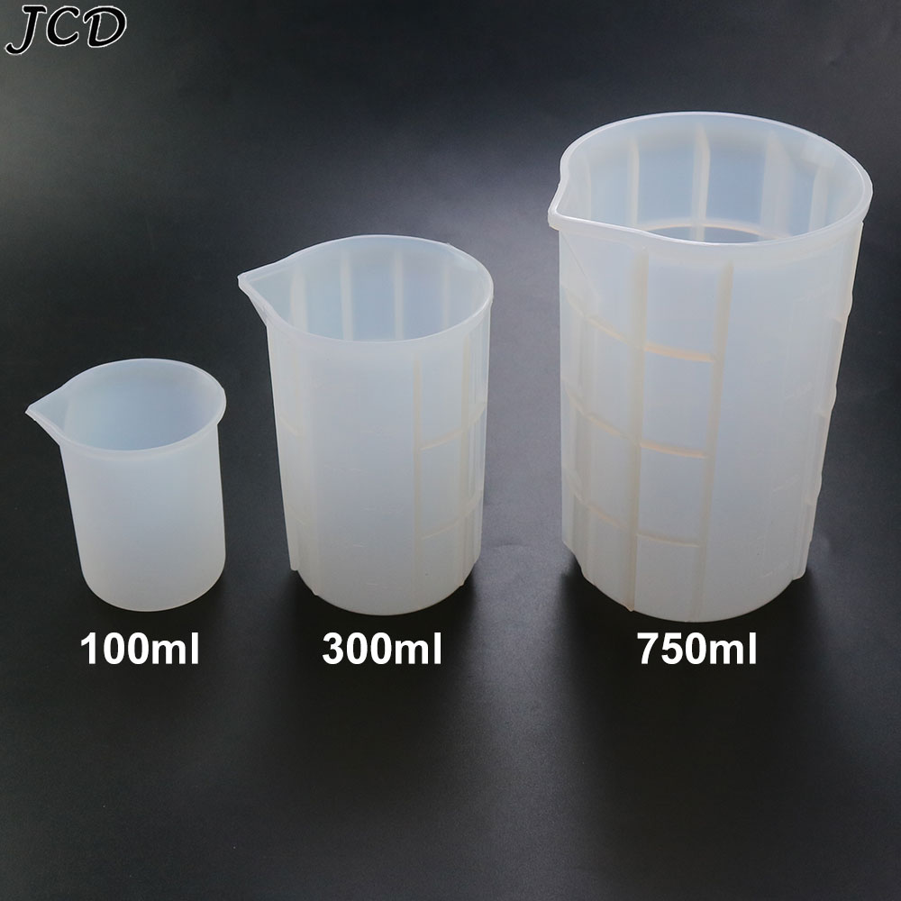 Candle Making Tutorial - JCD 100ML/300ML/750ML silikonowy kubek pomiarowy ze