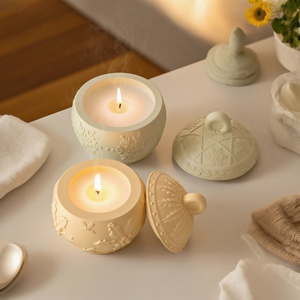 Nowa silikonowa forma do świec – Candle Making Jars With Lids recenzja i cena