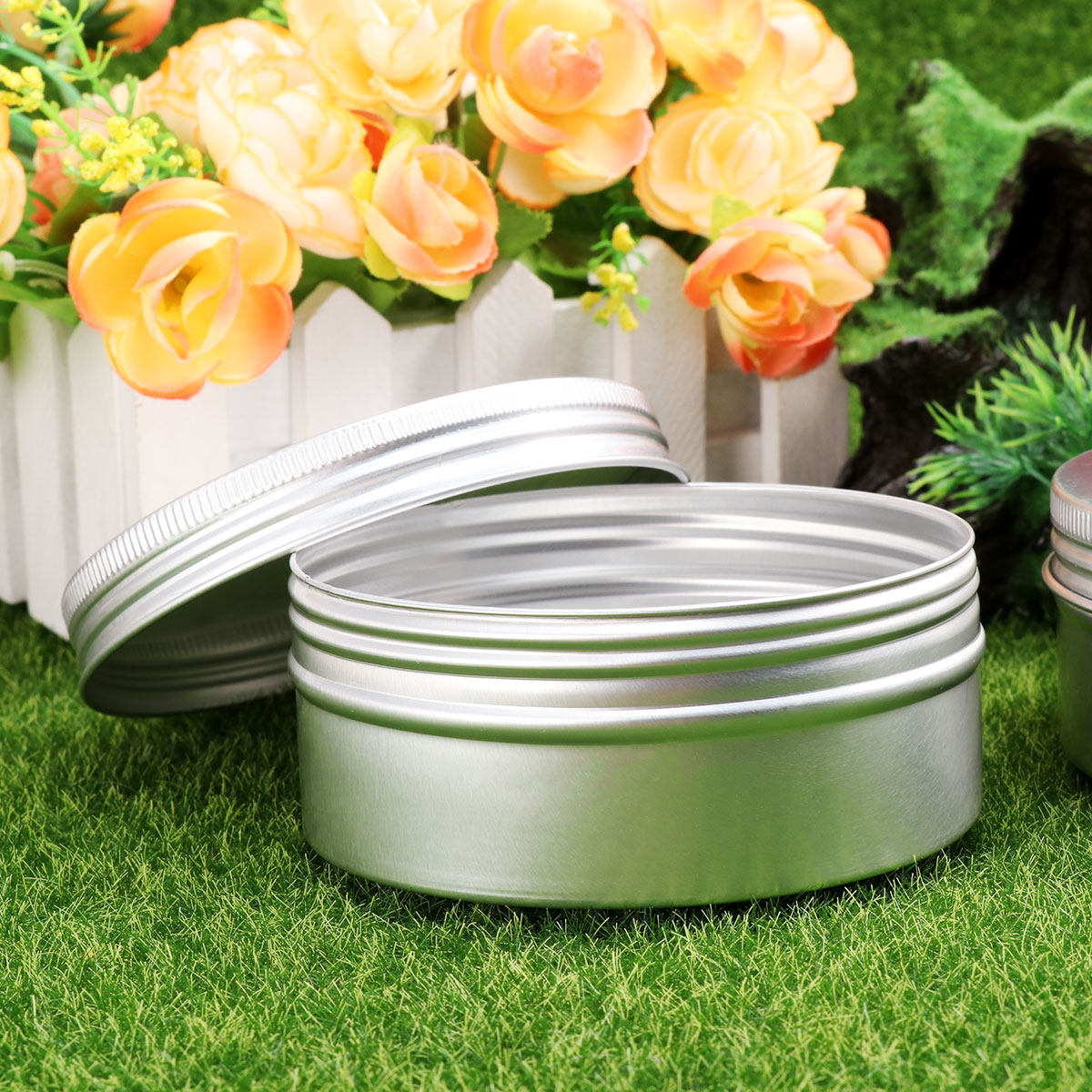 10 sztuk – aluminiowe pojemnik – Tin Container Lid recenzja i cena